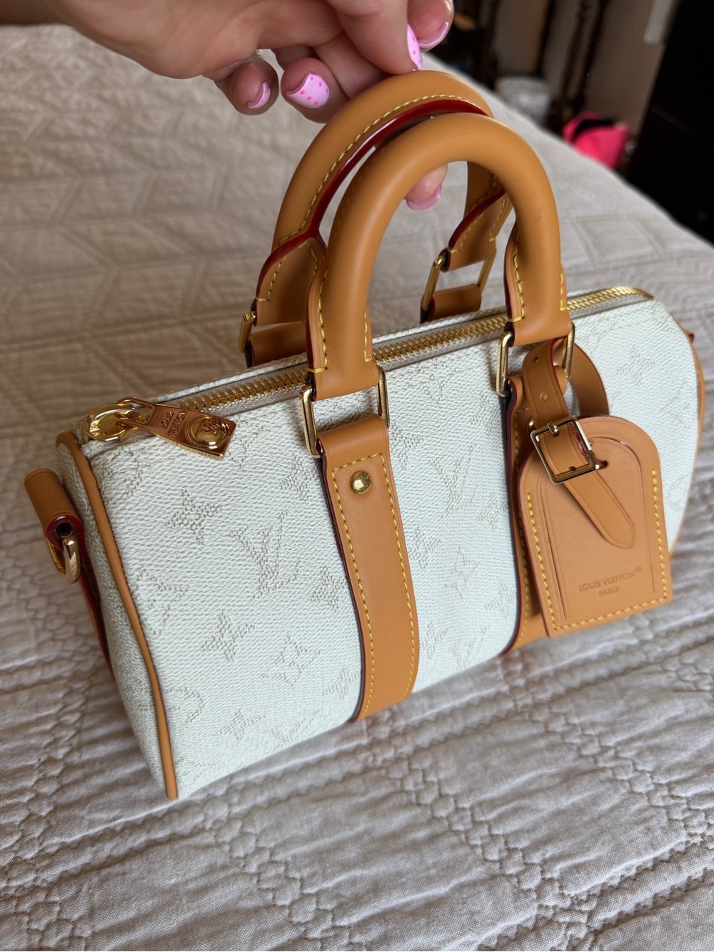 Inspired crossbody bag